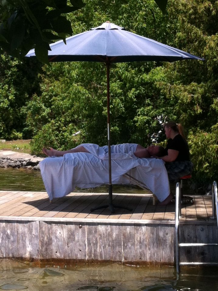 Now this is Mobile Treatment at the Cottage...